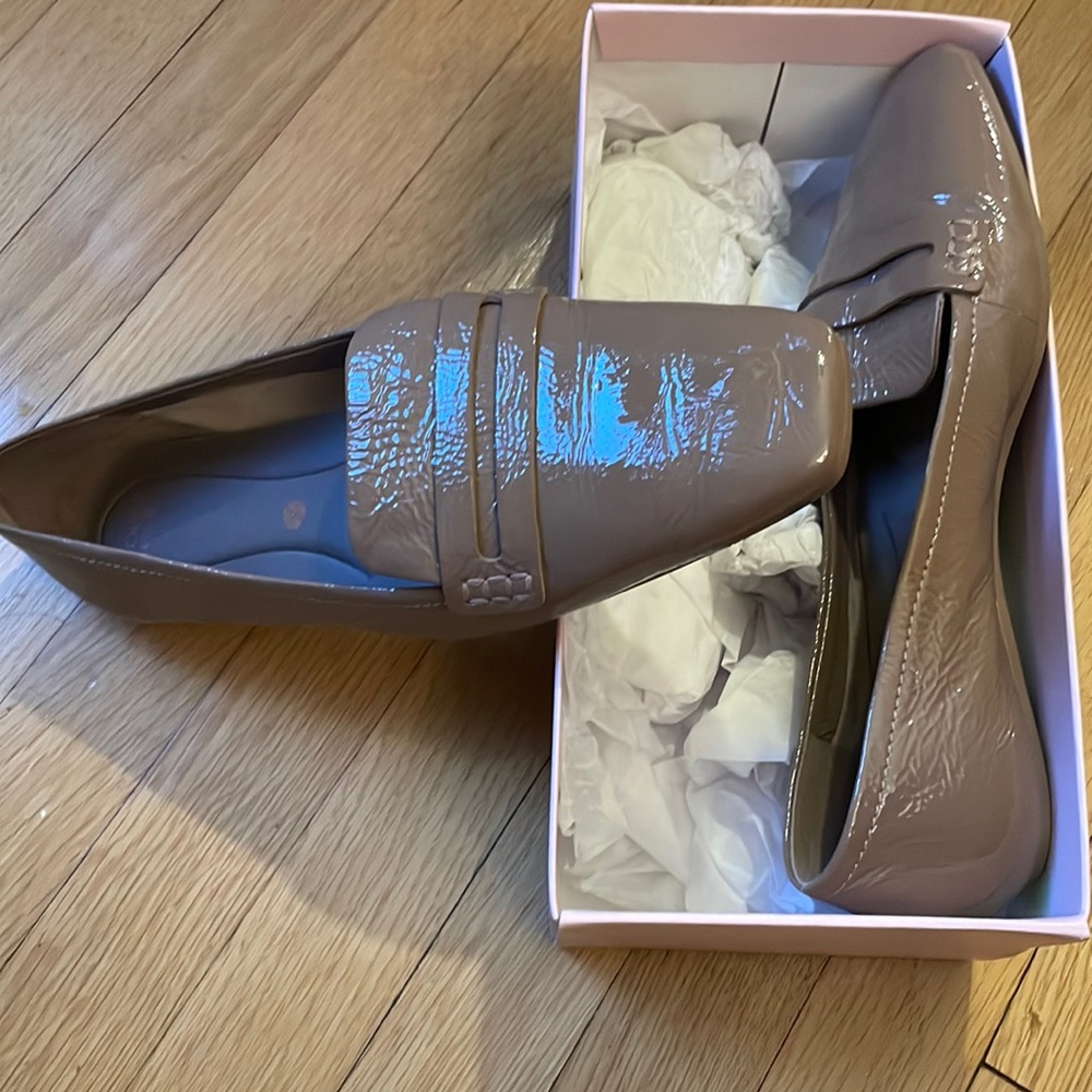 NEW! LOUISE ET CIE Alamea Leather Loafer in Lavender Latte